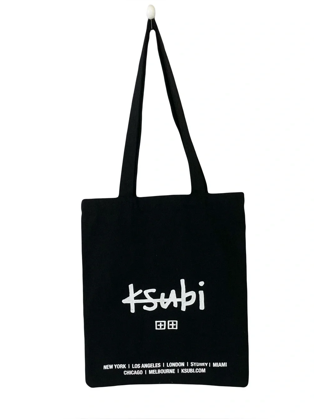 Nwot KSUBI Totebag Black-White Logo